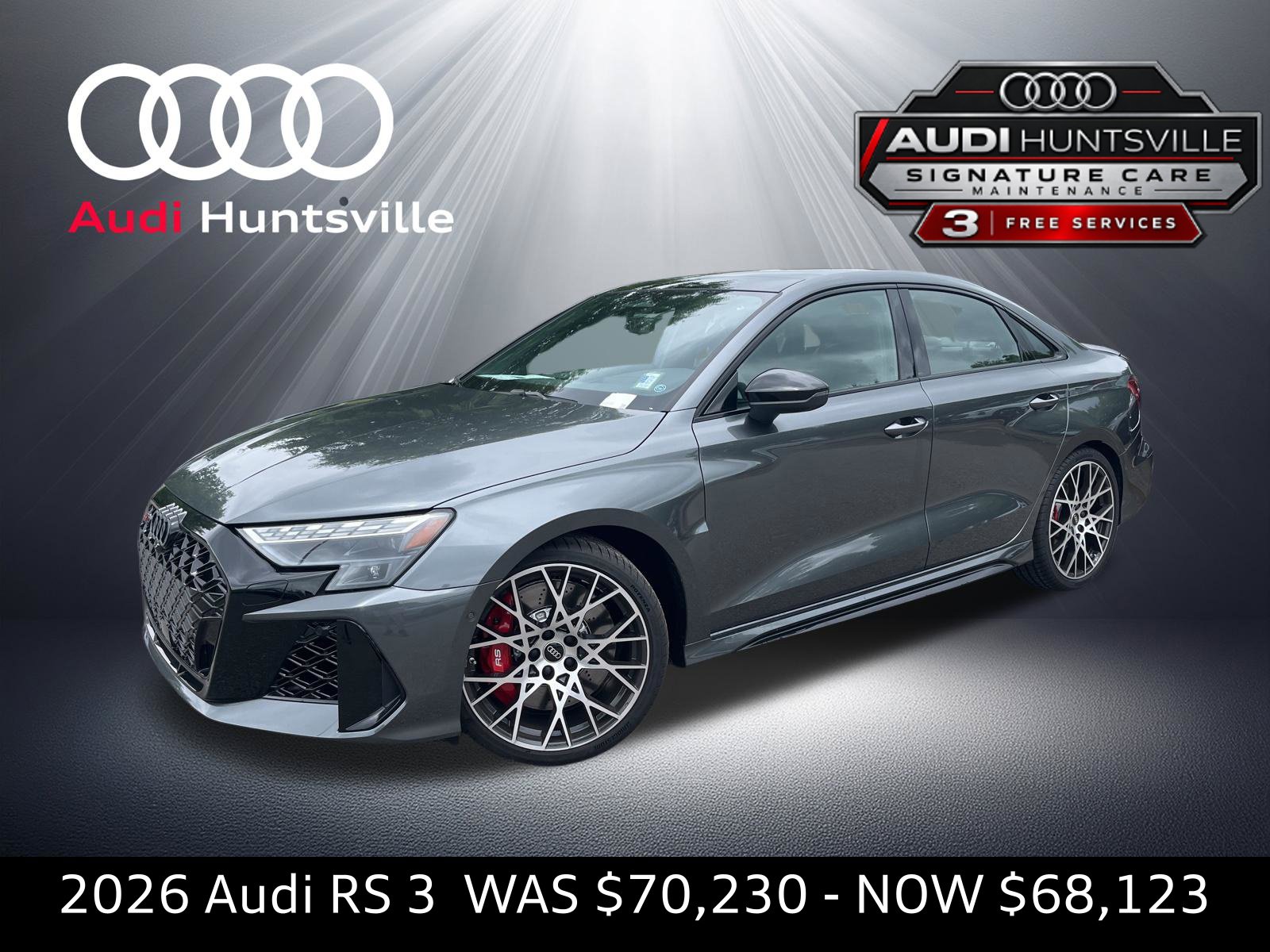2026 Audi RS 3 2.5T Sedan