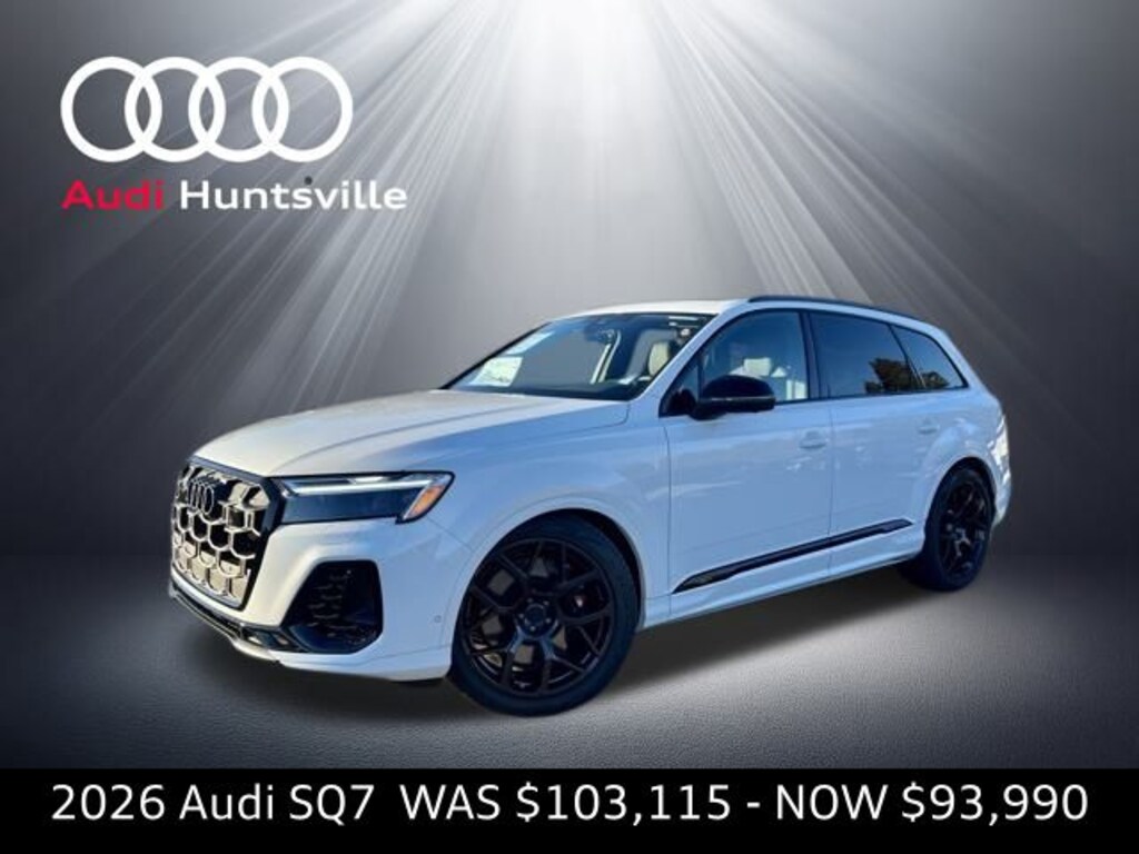 New 2026 Audi SQ7 4.0T Premium Plus SUV