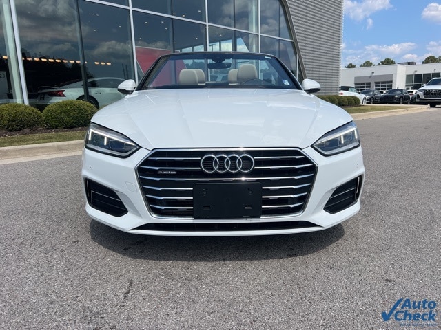 Used 2018 Audi A5 Cabriolet Premium Plus with VIN WAUYNGF56JN013952 for sale in Huntsville, AL