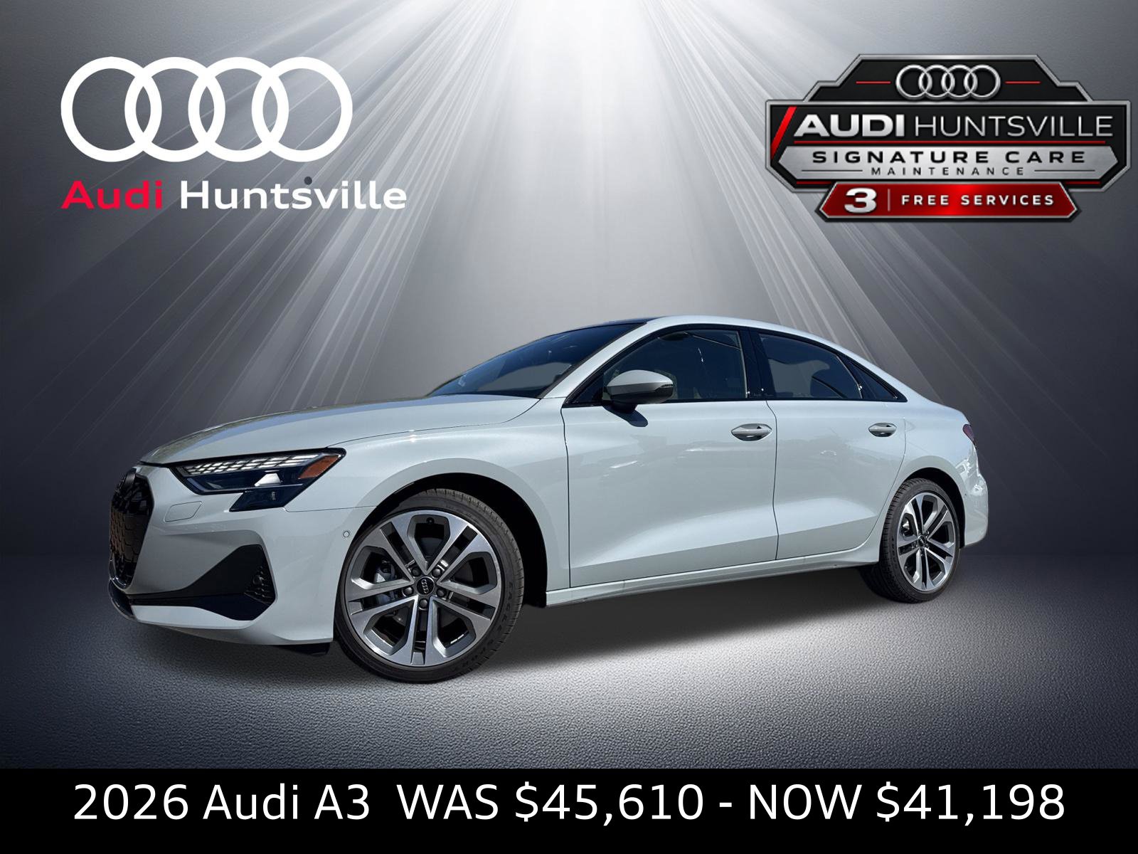 2026 Audi A3 2.0T Premium Sedan