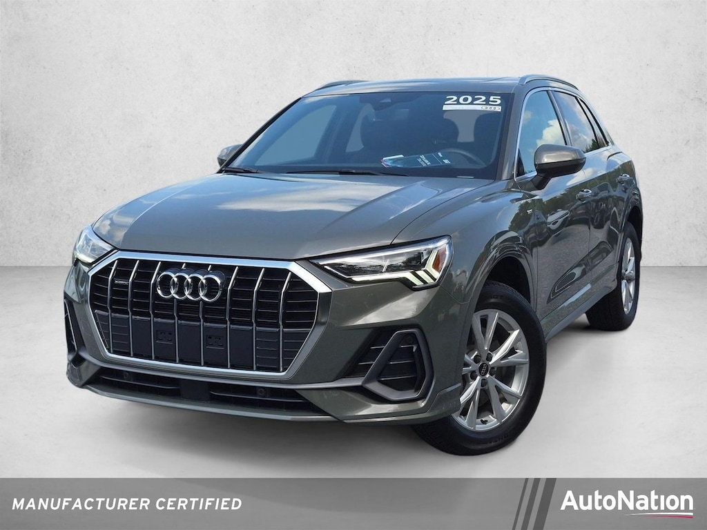 Certified 2025 Audi Q3 45 S line Premium SUV