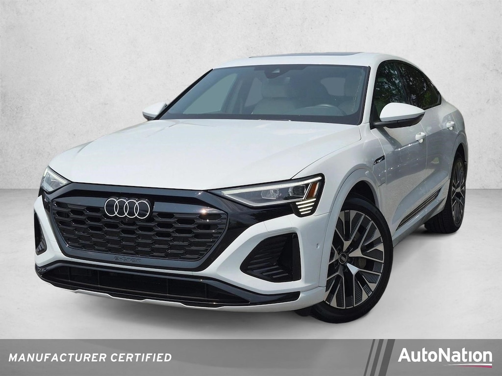 Certified 2024 Audi Q8 Sportback e-tron S line Premium Plus SUV