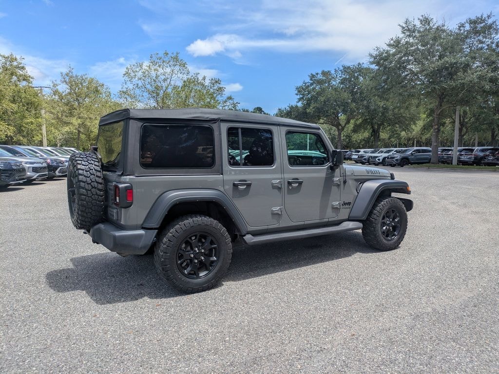 Used 2021 Jeep Wrangler Unlimited Willys SUV
