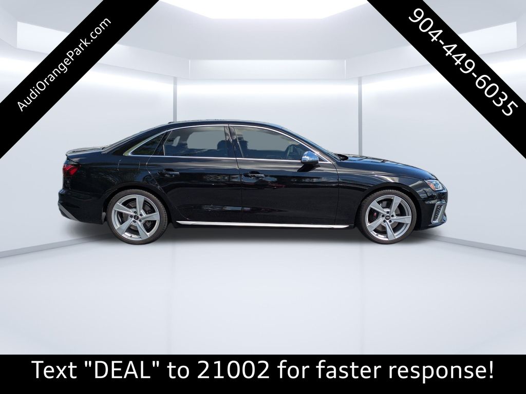 Certified 2023 Audi S4 Premium Plus with VIN WAUB4AF46PA059245 for sale in Jacksonville, FL