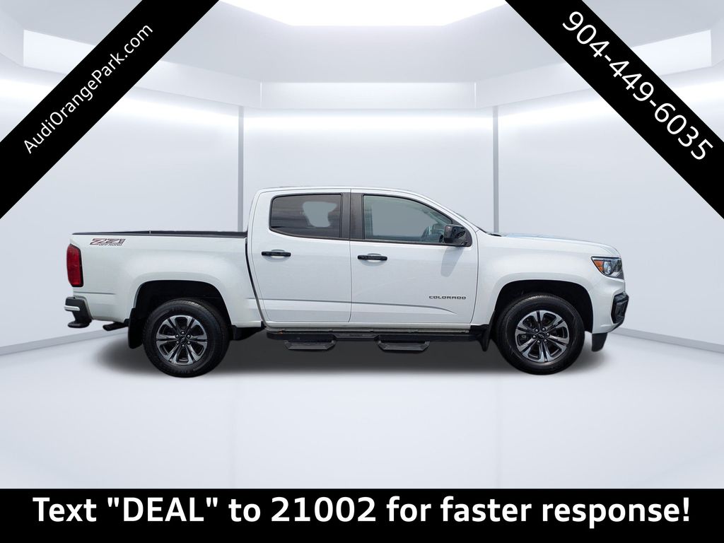 Used 2021 Chevrolet Colorado Z71 with VIN 1GCGTDEN3M1238989 for sale in Jacksonville, FL