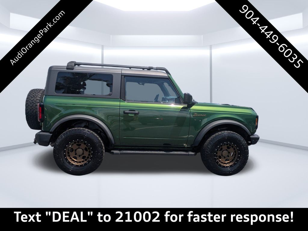 Used 2022 Ford Bronco 2-Door Big Bend with VIN 1FMDE5AP3NLB45952 for sale in Jacksonville, FL