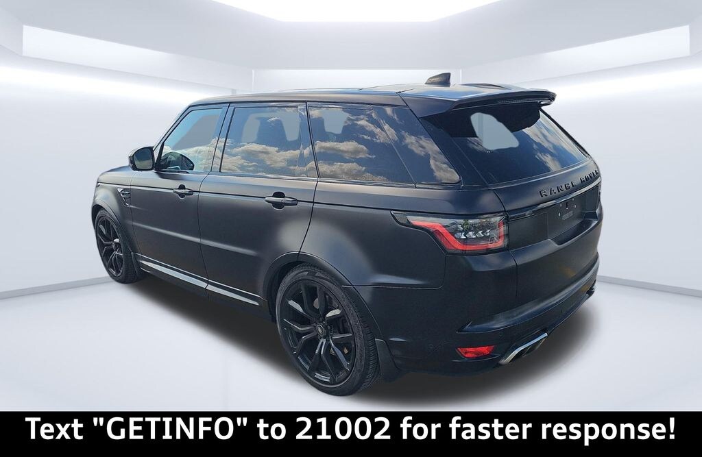 Used 2021 Land Rover Range Rover Sport SVR SUV