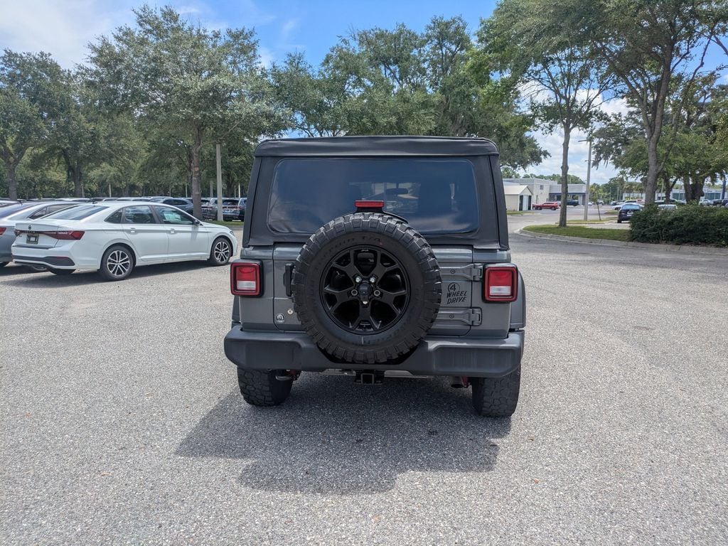 Used 2021 Jeep Wrangler Unlimited Willys SUV