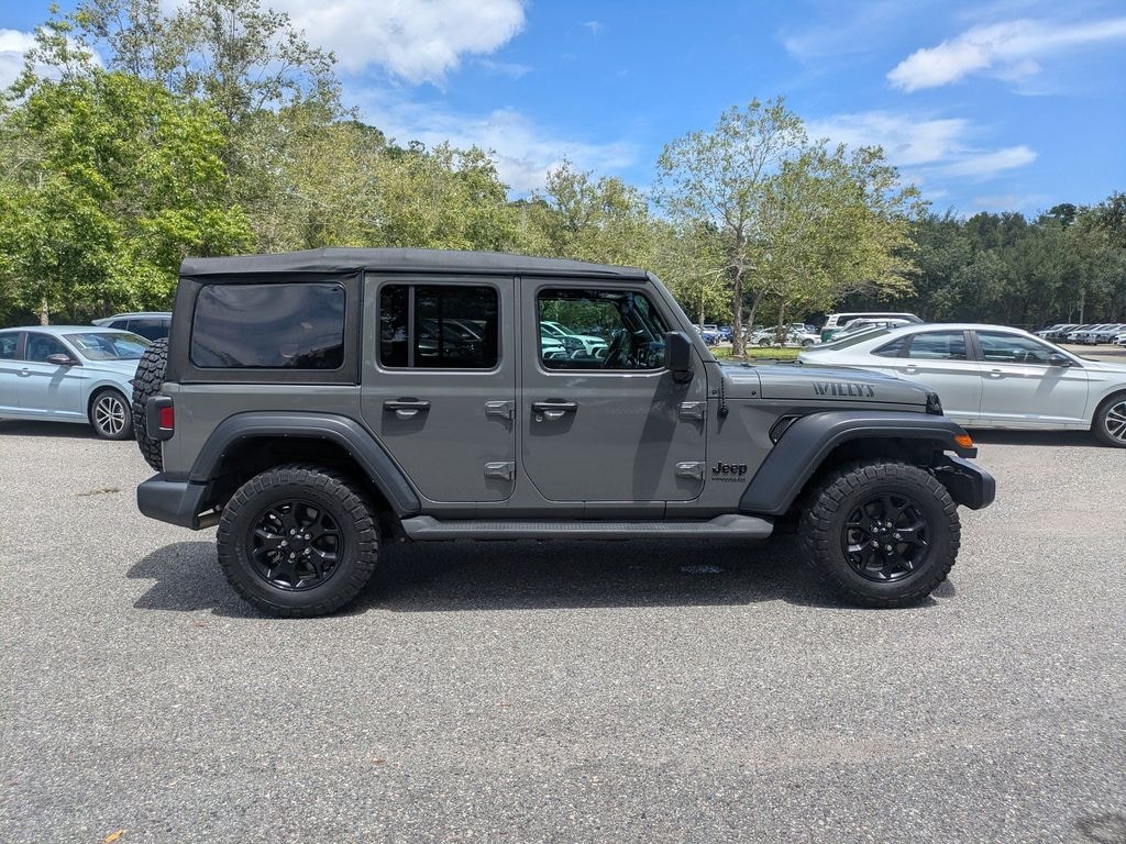 Used 2021 Jeep Wrangler Unlimited Willys SUV