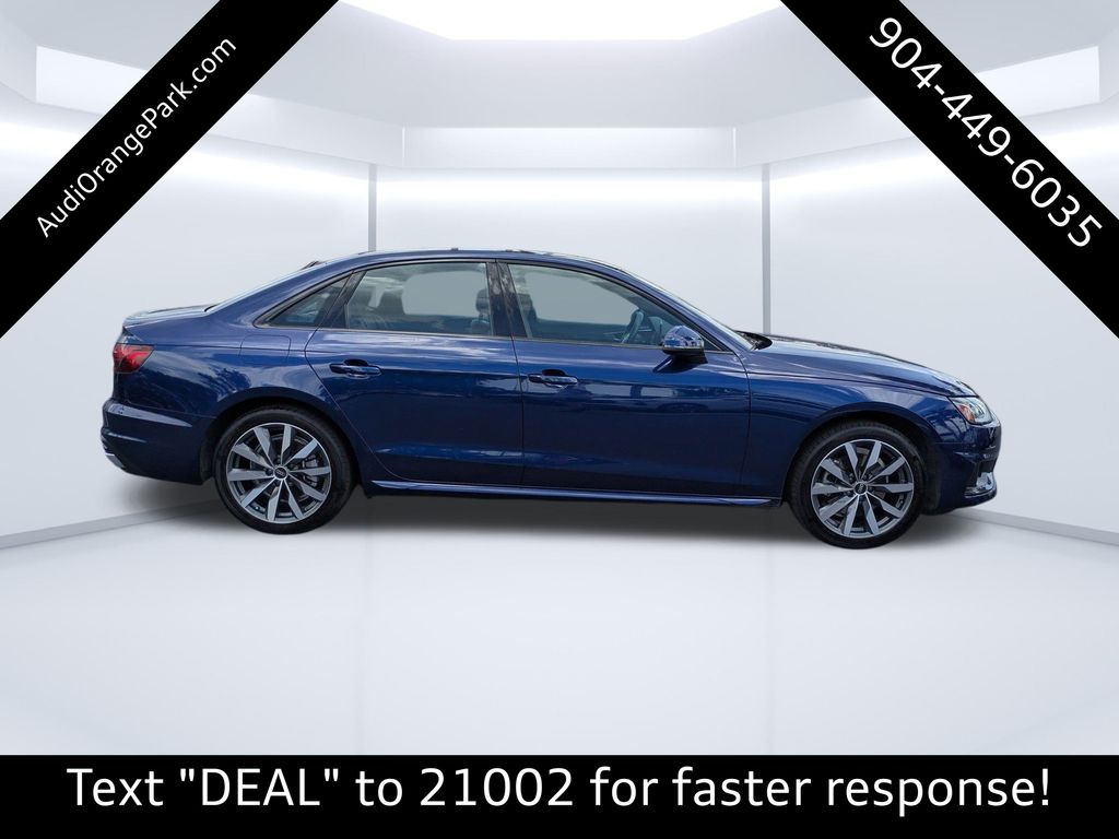 Certified 2024 Audi A4 Premium Plus with VIN WAUBBAF44RN000857 for sale in Jacksonville, FL
