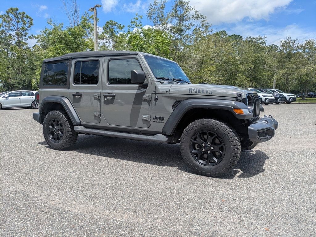 Used 2021 Jeep Wrangler Unlimited Willys SUV