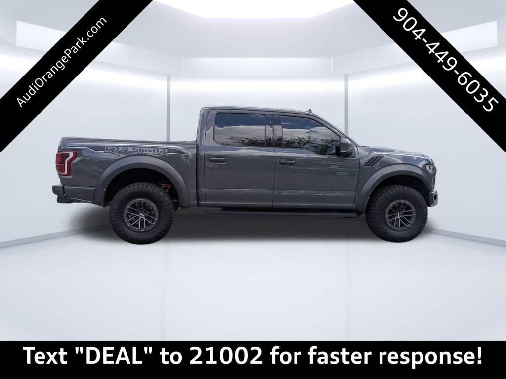 Used 2020 Ford F-150 Raptor with VIN 1FTFW1RGXLFB65683 for sale in Jacksonville, FL