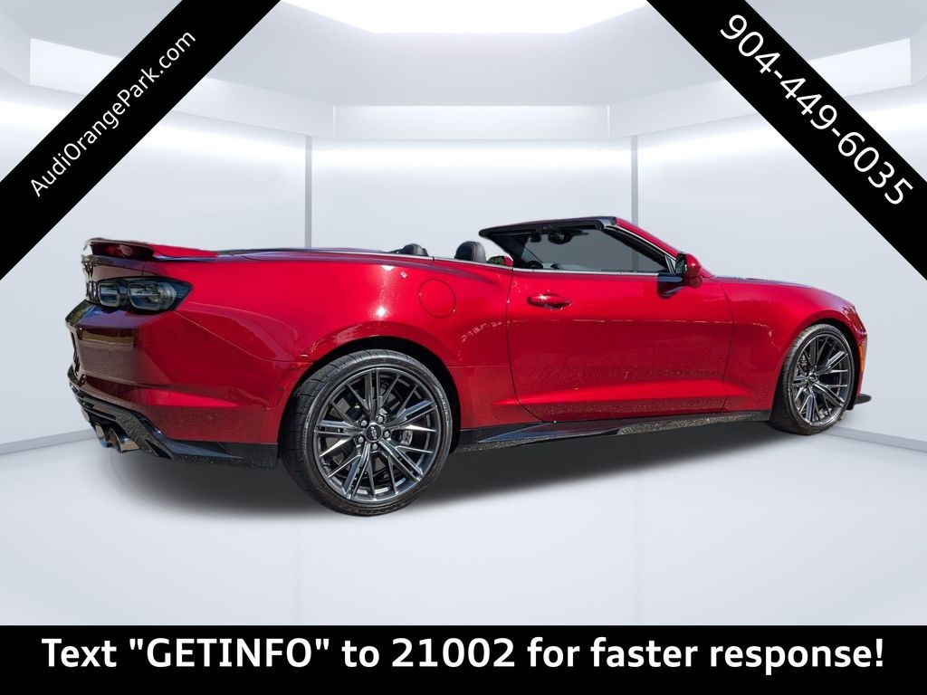 Used 2024 Chevrolet Camaro ZL1 Convertible