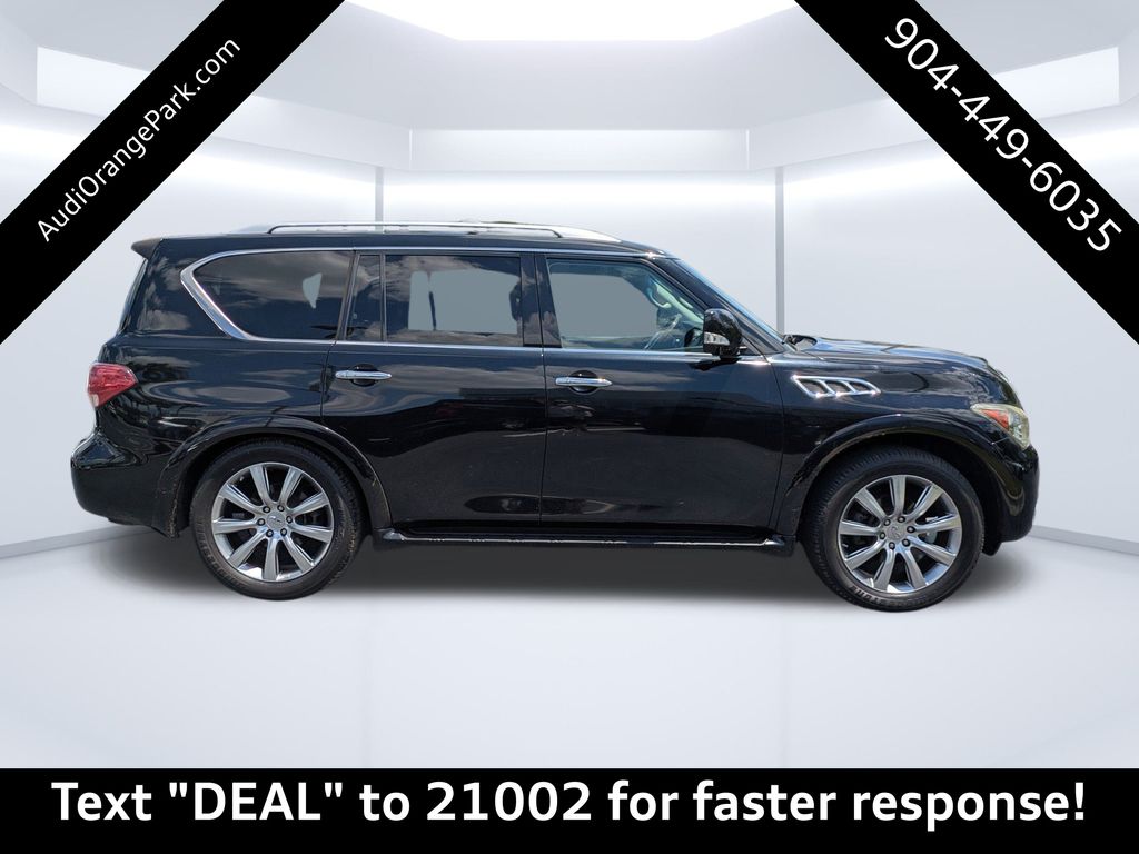 Used 2012 INFINITI QX 56 with VIN JN8AZ2NC3C9317784 for sale in Jacksonville, FL
