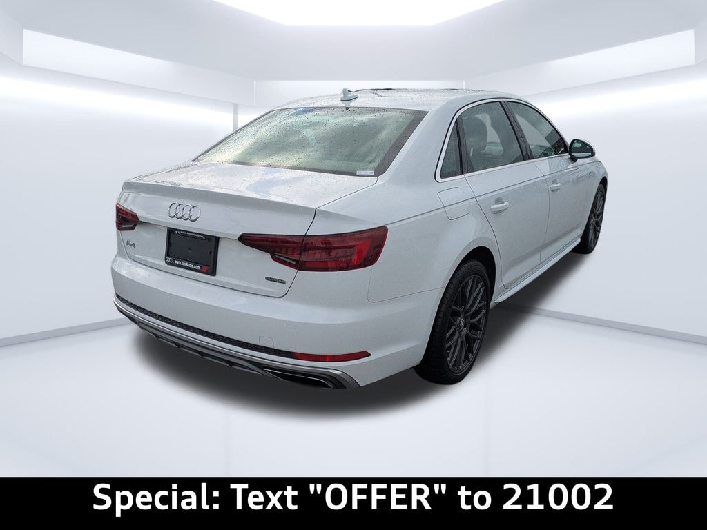 Used 2019 Audi A4 2.0T Premium Sedan