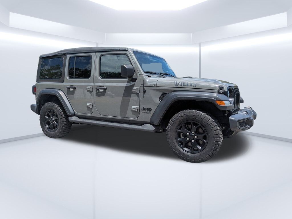Used 2021 Jeep Wrangler Unlimited Willys SUV