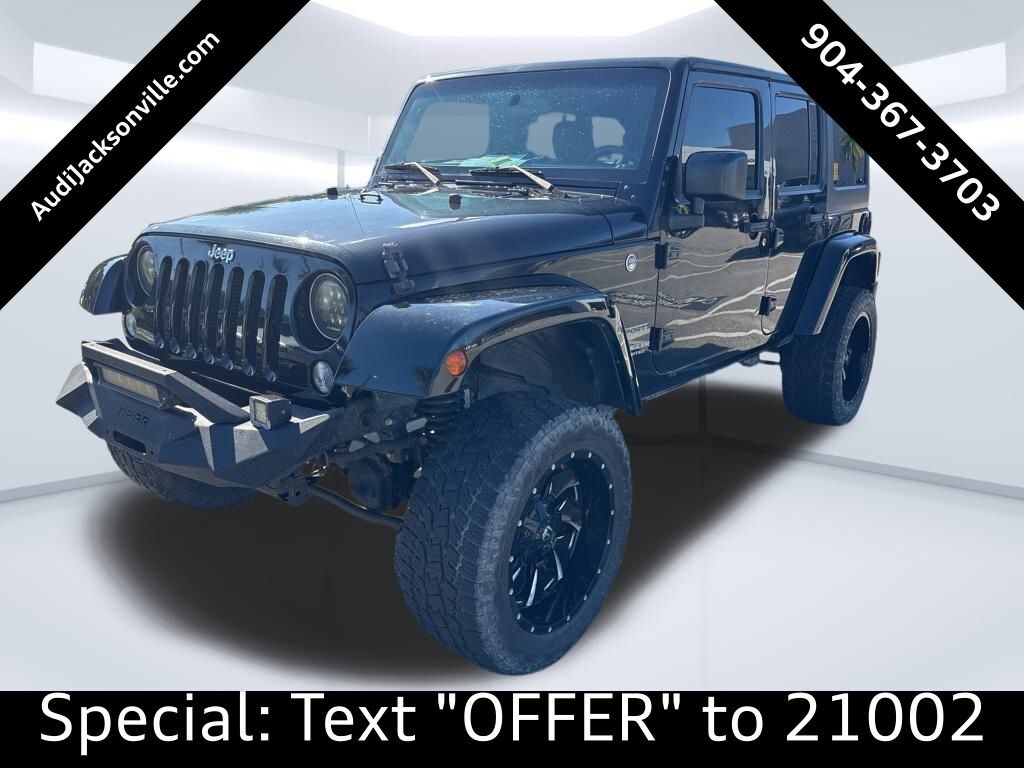 Used 2017 Jeep Wrangler Unlimited Sport SUV