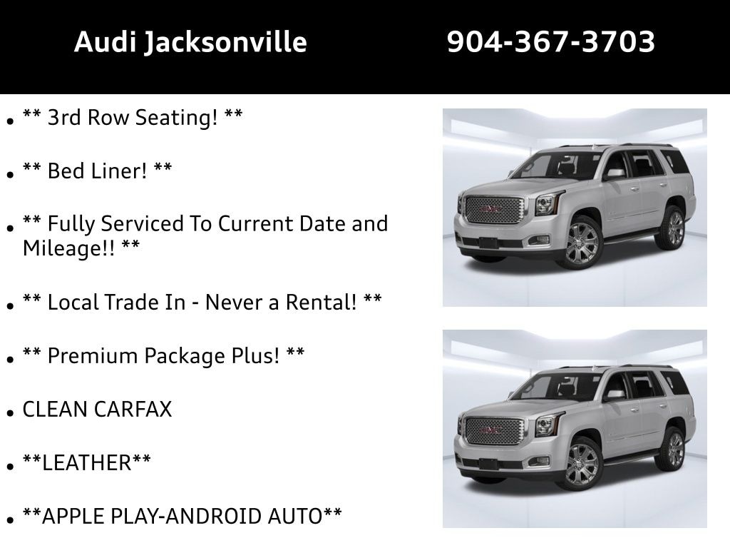 Used 2018 GMC Yukon Denali SUV