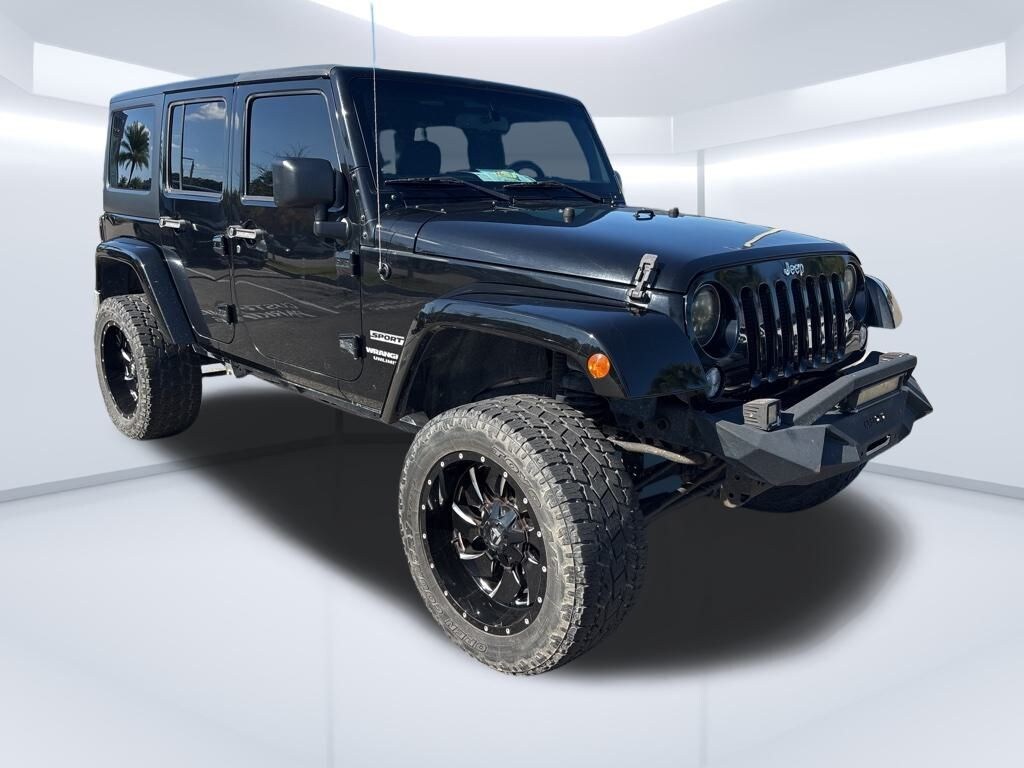 Used 2017 Jeep Wrangler Unlimited Sport SUV