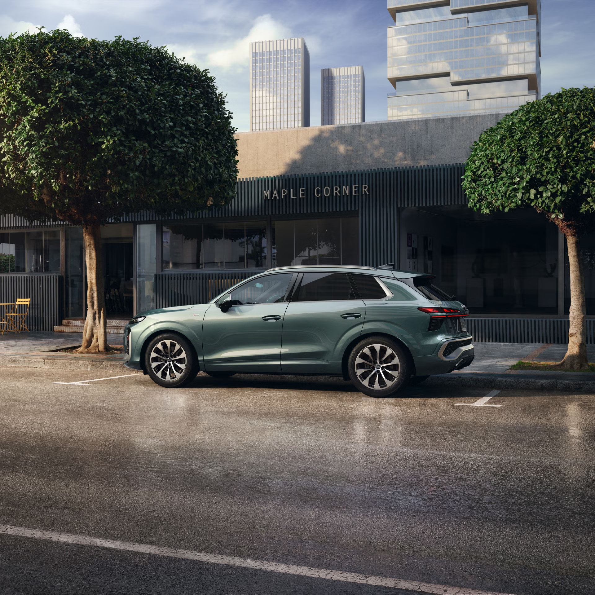 2026 Audi Q3 exterior rear three quarter