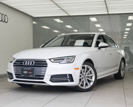 2018 Audi A4 Sedan 2.0T Progressiv