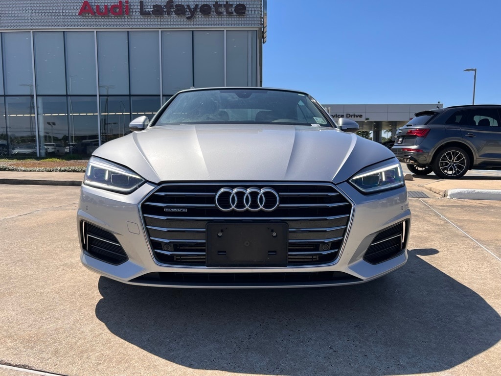 Used 2018 Audi A5 Cabriolet Premium Plus with VIN WAUYNGF54JN018423 for sale in Lafayette, LA