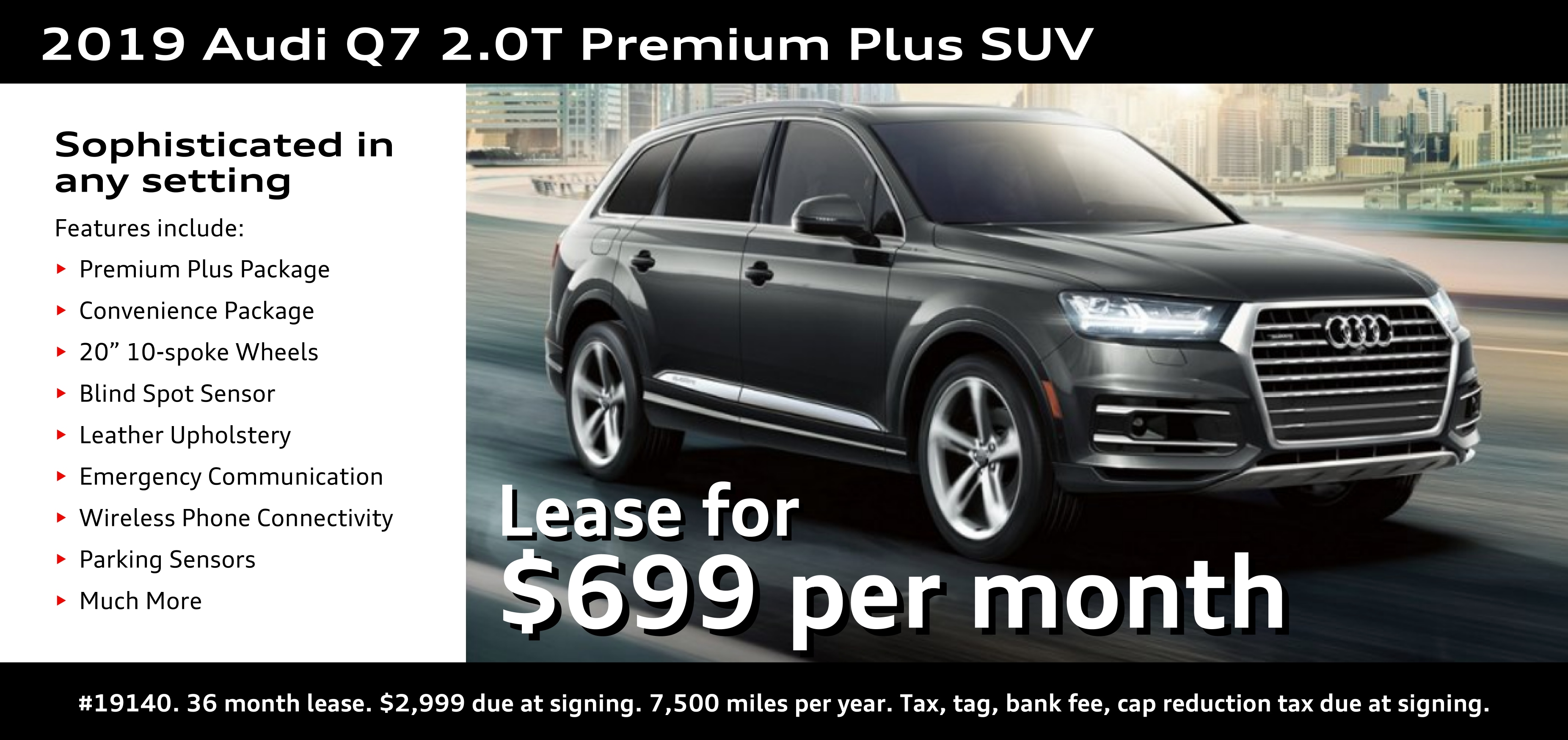 This month's new Audi lease offers Audi Lancaster