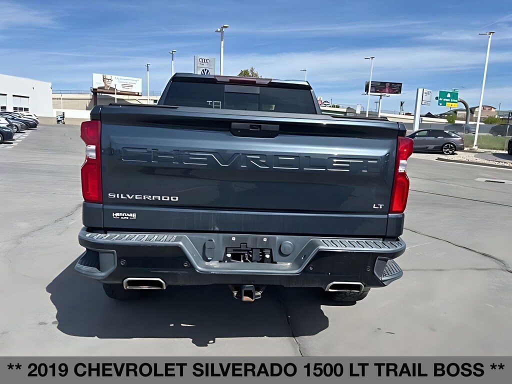 Used 2019 Chevrolet Silverado 1500 LT Trail Boss Truck Crew Cab