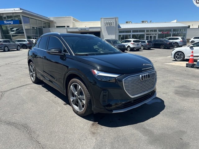 Used 2023 Audi Q4 e-tron Premium Plus with VIN WA1BCBFZXPP016817 for sale in Layton, UT