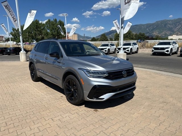 Used 2023 Volkswagen Tiguan SE R-LINE BLACK with VIN 3VV8B7AX5PM129877 for sale in Layton, UT