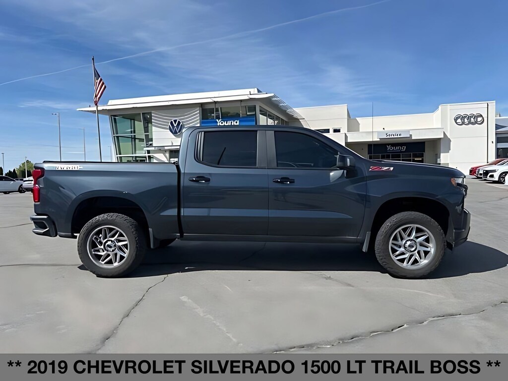 Used 2019 Chevrolet Silverado 1500 LT Trail Boss Truck Crew Cab