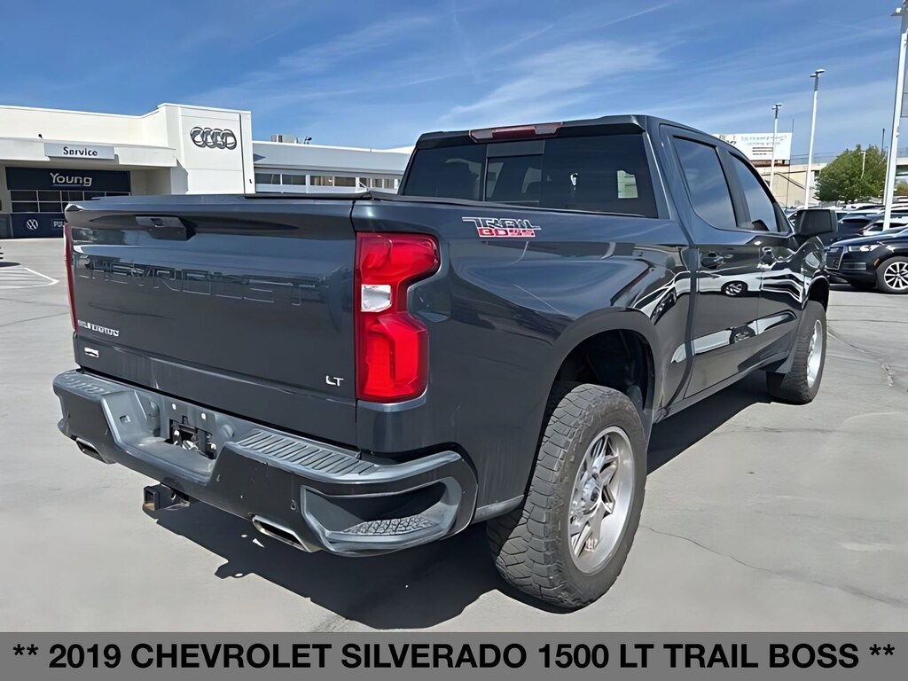 Used 2019 Chevrolet Silverado 1500 LT Trail Boss Truck Crew Cab