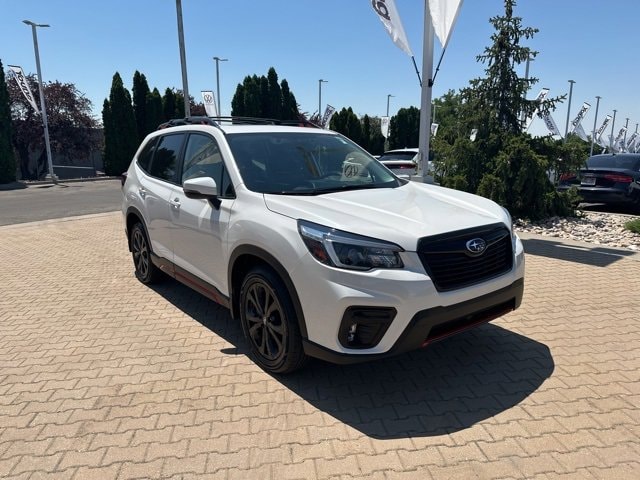 Used 2021 Subaru Forester Sport with VIN JF2SKARC9MH578872 for sale in Layton, UT