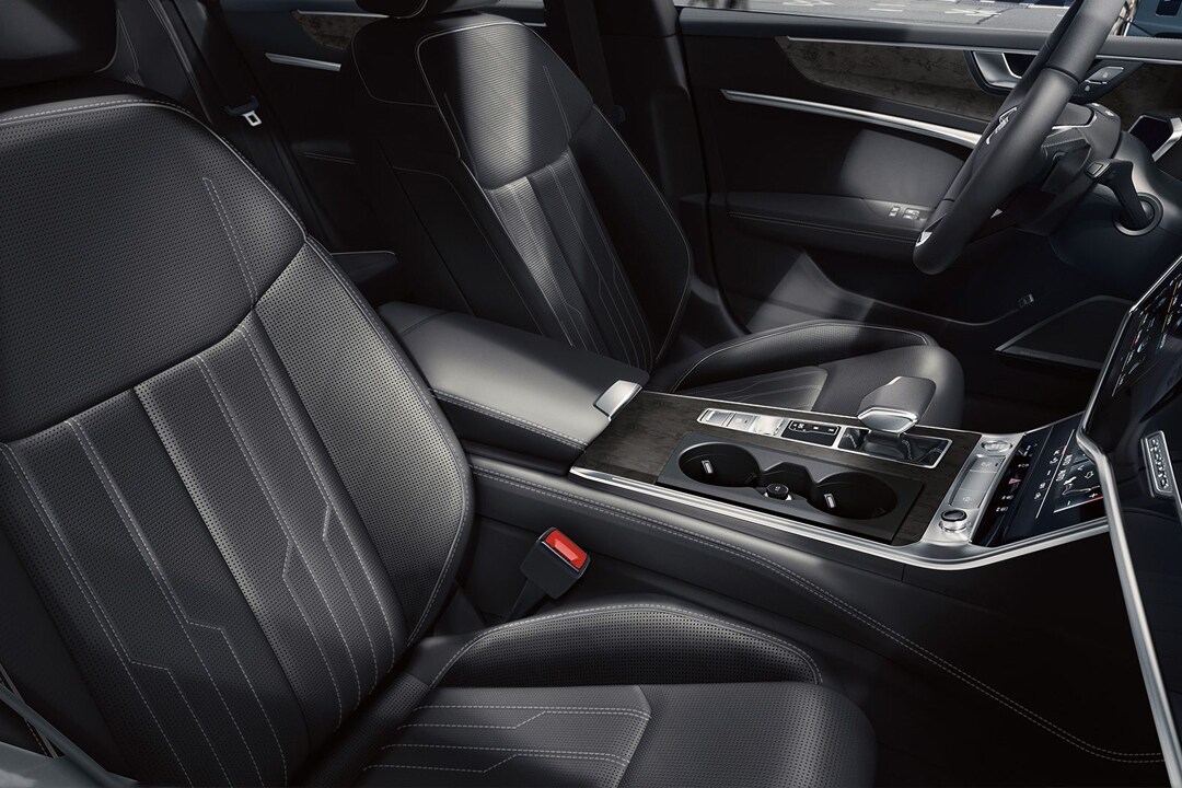 Vue intérieur de l'Audi A7 2023