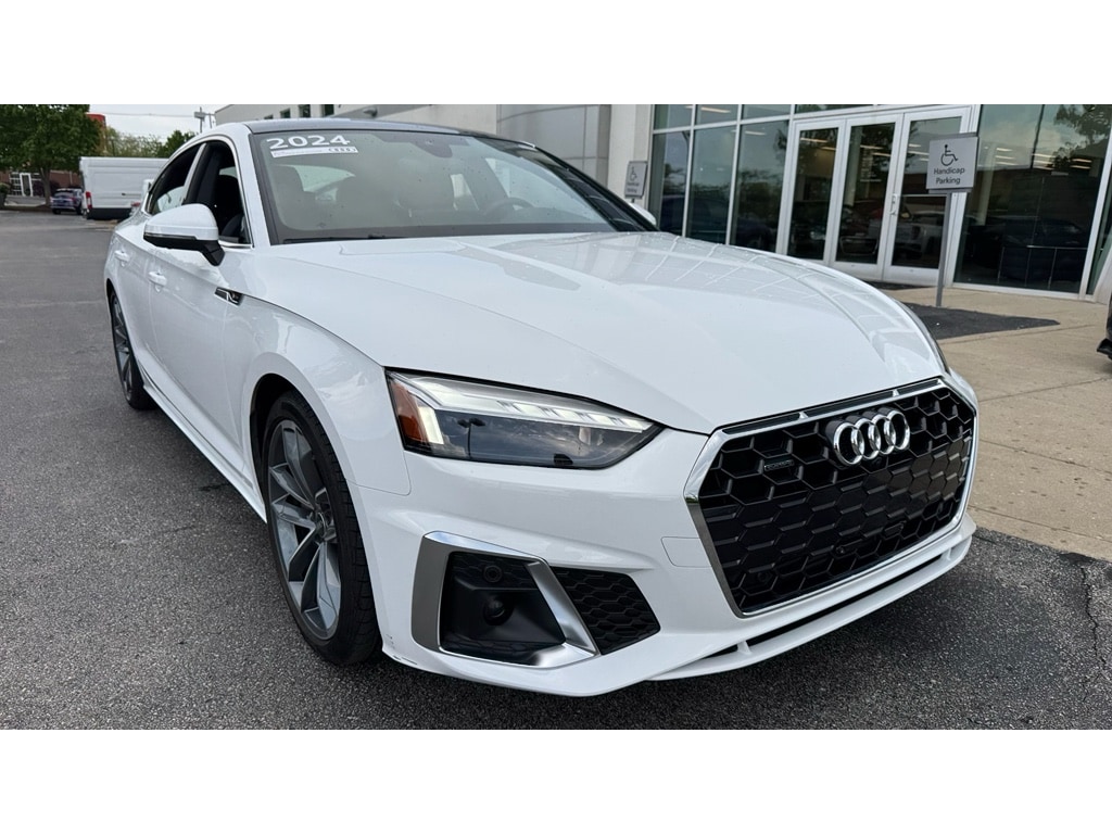 Certified 2024 Audi A5 Sportback Premium Plus with VIN WAUFACF58RA117552 for sale in Lexington, KY