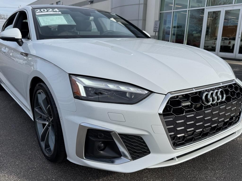 Certified 2024 Audi A5 Sportback Prestige with VIN WAUEACF55RA072307 for sale in Lexington, KY