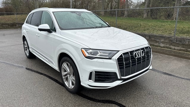 Certified 2022 Audi Q7 Premium Plus with VIN WA1LXBF79ND010027 for sale in Lexington, KY