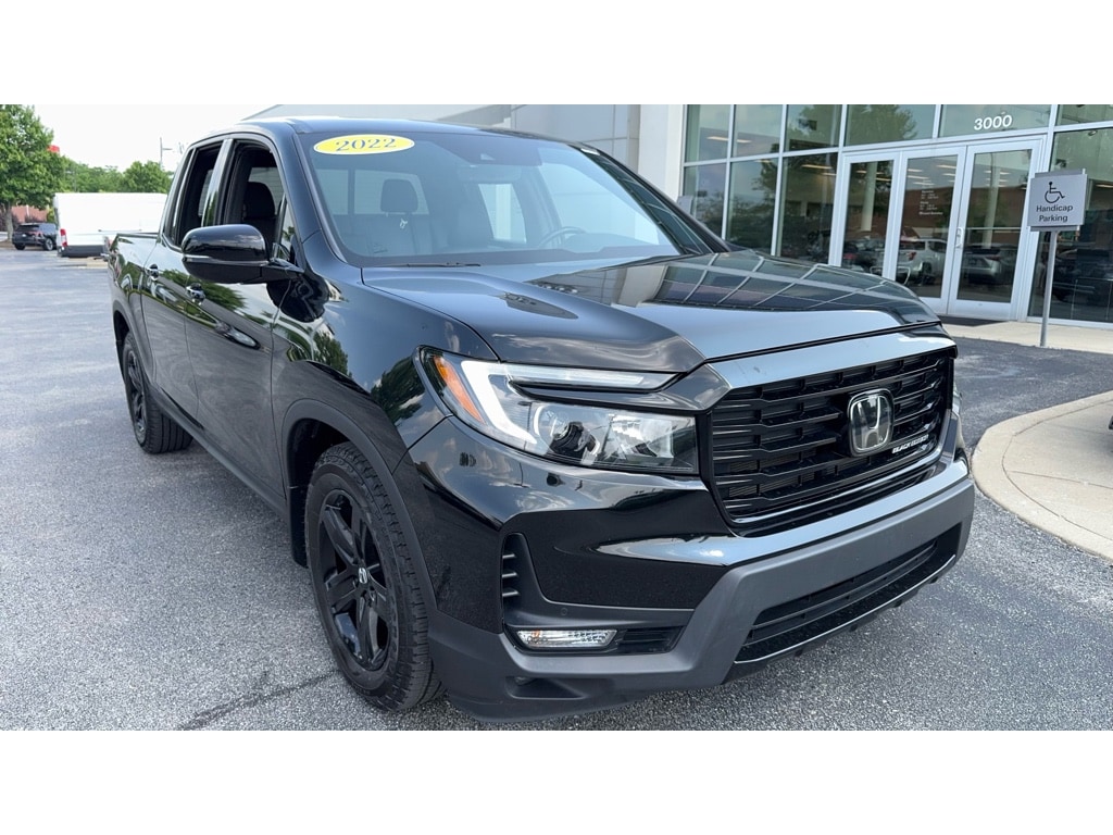 Used 2022 Honda Ridgeline Black Edition with VIN 5FPYK3F84NB036091 for sale in Lexington, KY