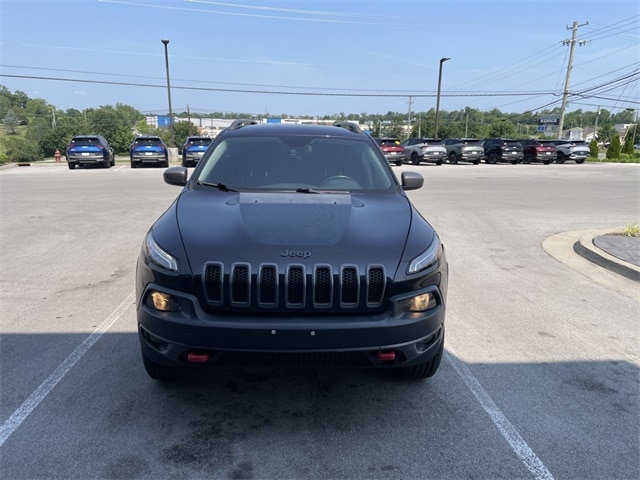 Used 2016 Jeep Cherokee Trailhawk with VIN 1C4PJMBS9GW337792 for sale in Lexington, KY
