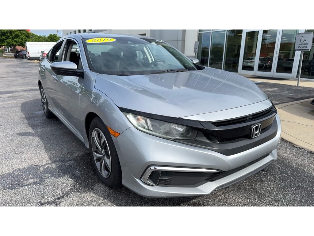 Used 2019 Honda Civic LX with VIN 19XFC2F6XKE007668 for sale in Lexington, KY