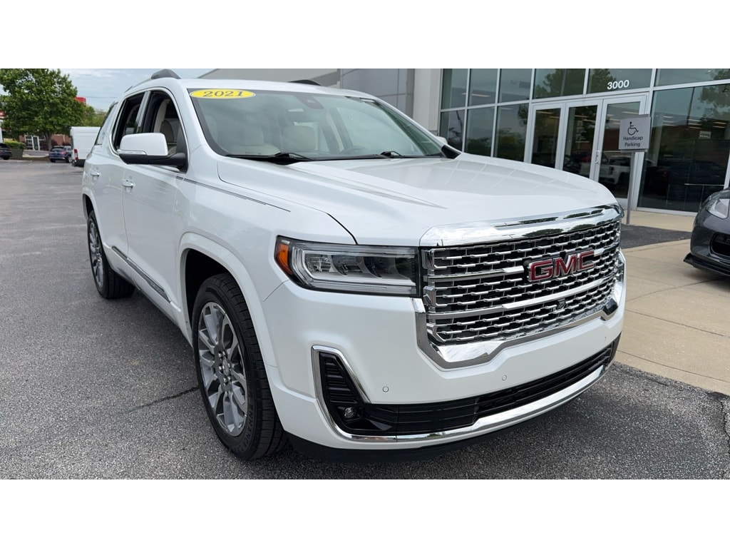 Used 2021 GMC Acadia Denali with VIN 1GKKNXLS1MZ172284 for sale in Lexington, KY