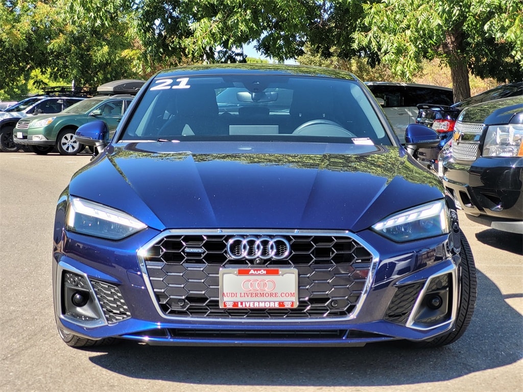 Used 2021 Audi A5 Sportback Premium Plus with VIN WAUFACF56MA046554 for sale in Livermore, CA