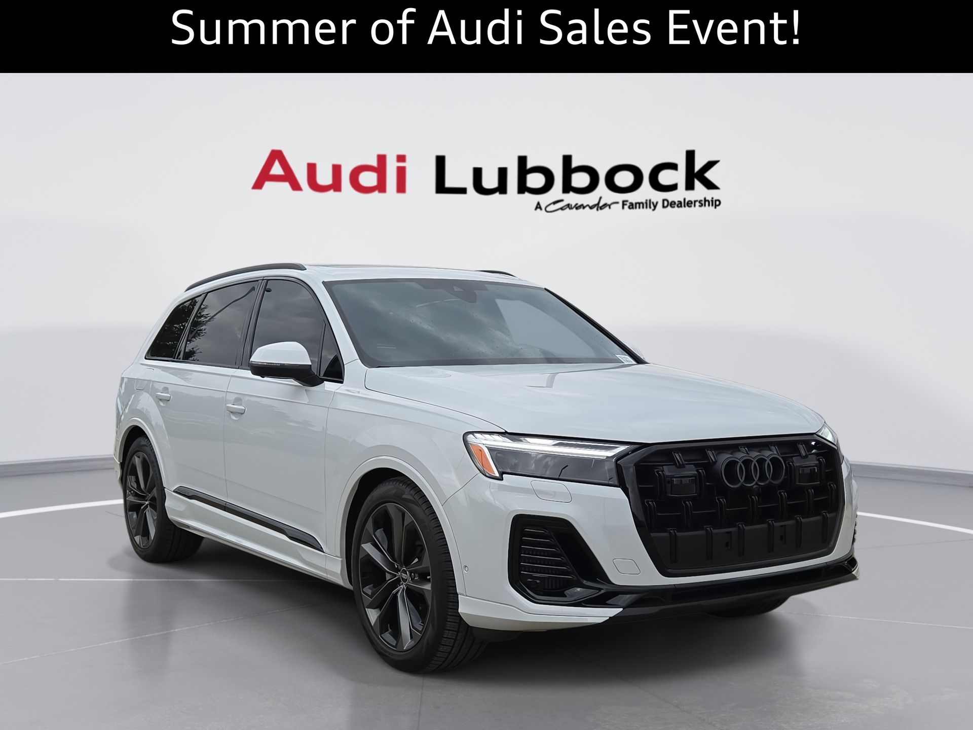 Glacier White 2026 Audi Q7 SUV / Crossover All-Wheel Drive 8-Speed Automatic