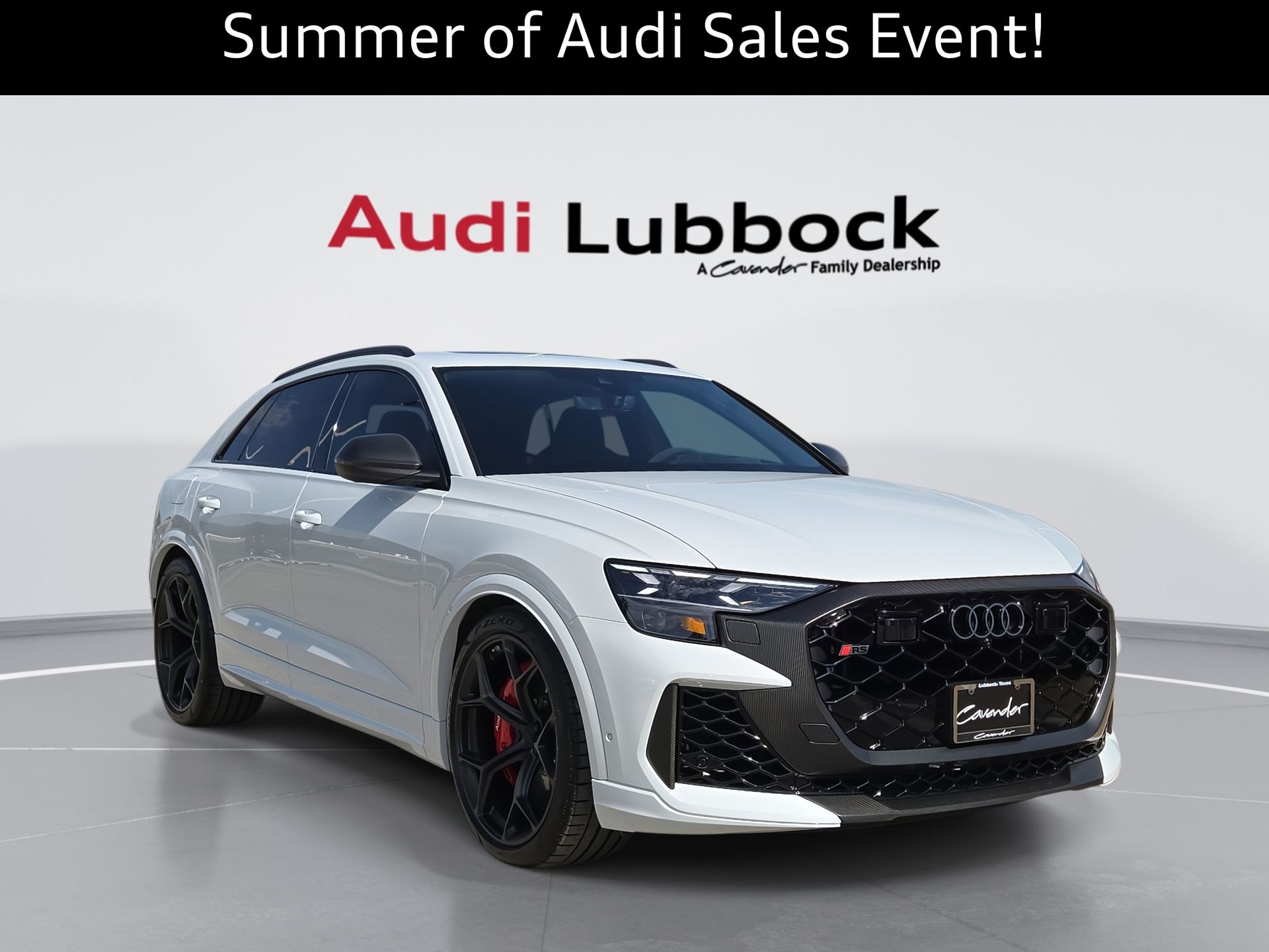 Glacier White 2026 Audi RS Q8 SUV / Crossover All-Wheel Drive 8-Speed Automatic