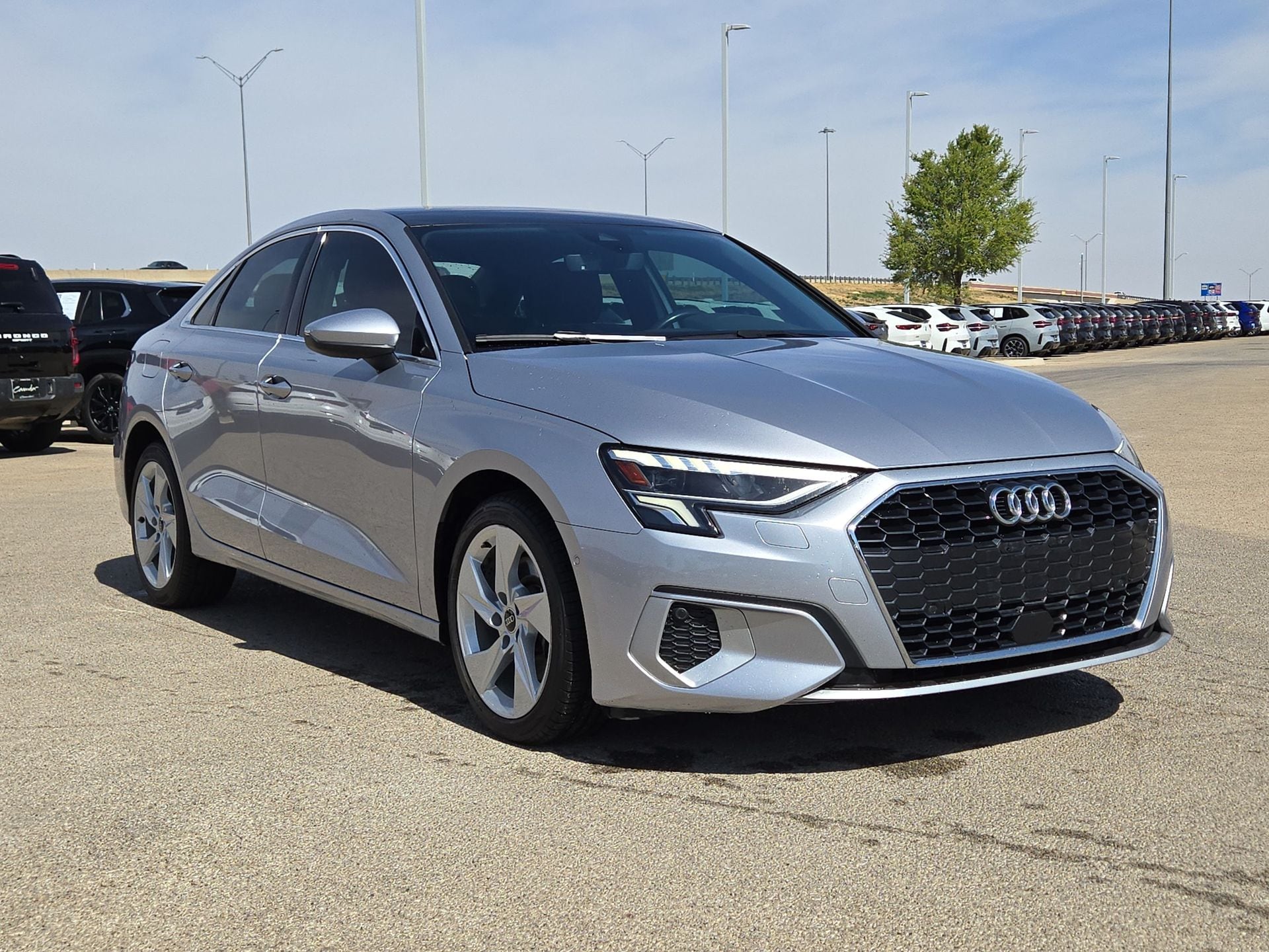 Florett Silver 2024 Audi A3 40 TFSI Premium FWD Sedan Front-Wheel Drive 7-Speed Automatic