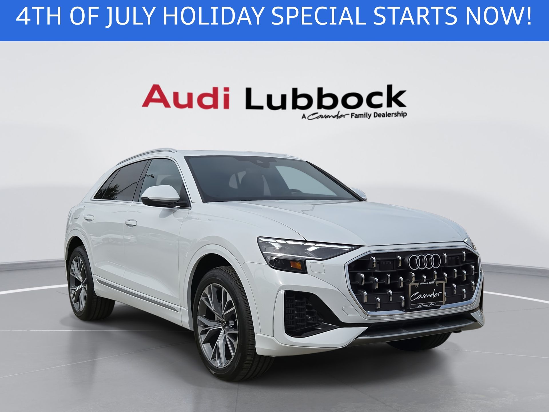 Glacier White 2026 Audi Q8 SUV / Crossover All-Wheel Drive 8-Speed Automatic