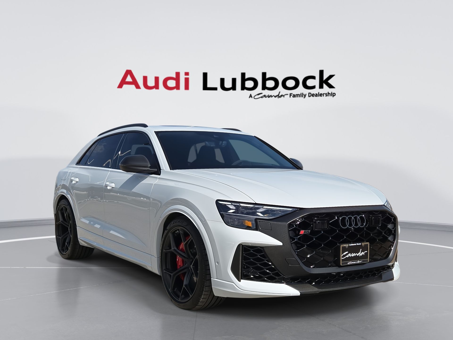 Glacier White 2026 Audi RS Q8 SUV / Crossover All-Wheel Drive 8-Speed Automatic