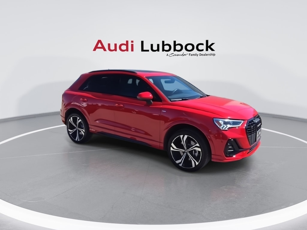 Certified 2024 Audi Q3 Premium Plus S Line Black Optics quattro SUV