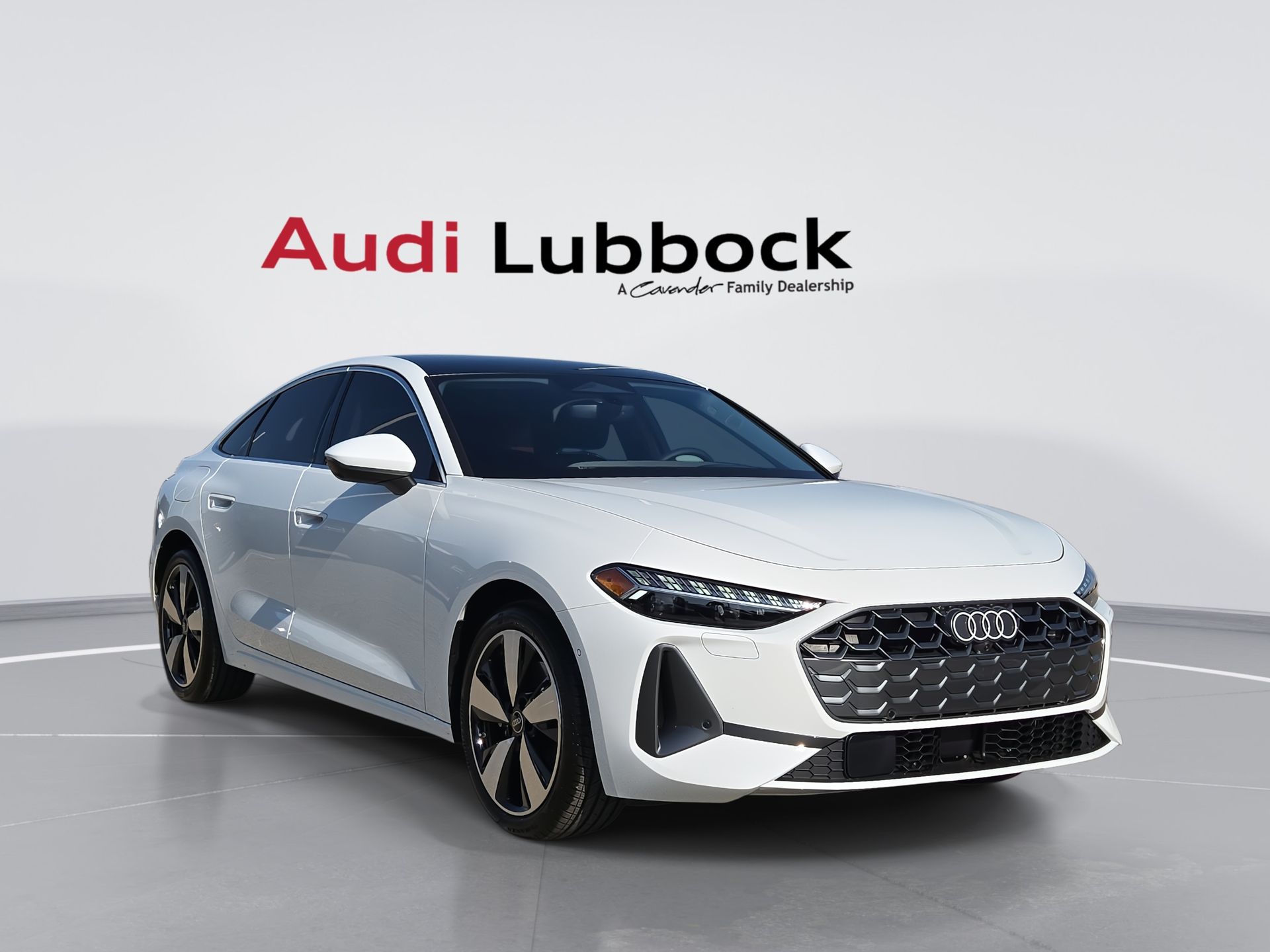 Arkona White 2025 Audi A5 Sedan All-Wheel Drive 7-Speed Automatic