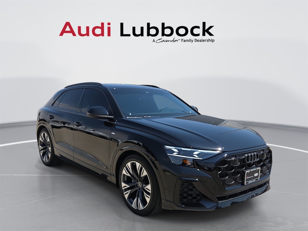 Certified 2025 Audi Q8 55 Prestige S Line Black Optics quattro SUV